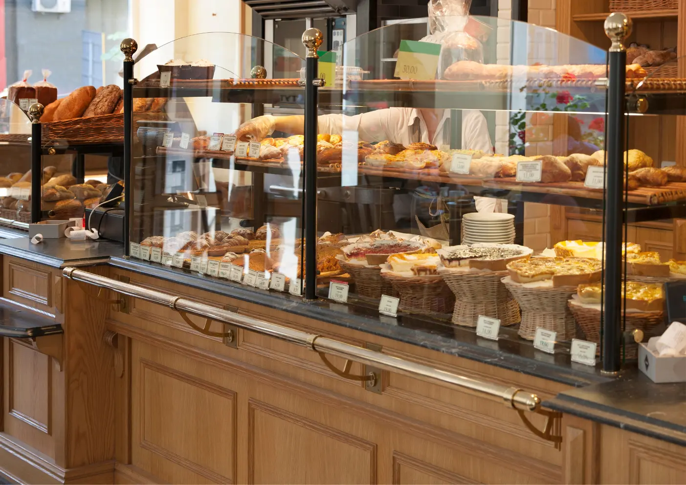 Réserve alimentaire de boulangerie exposée aux souris, rats et mites alimentaires