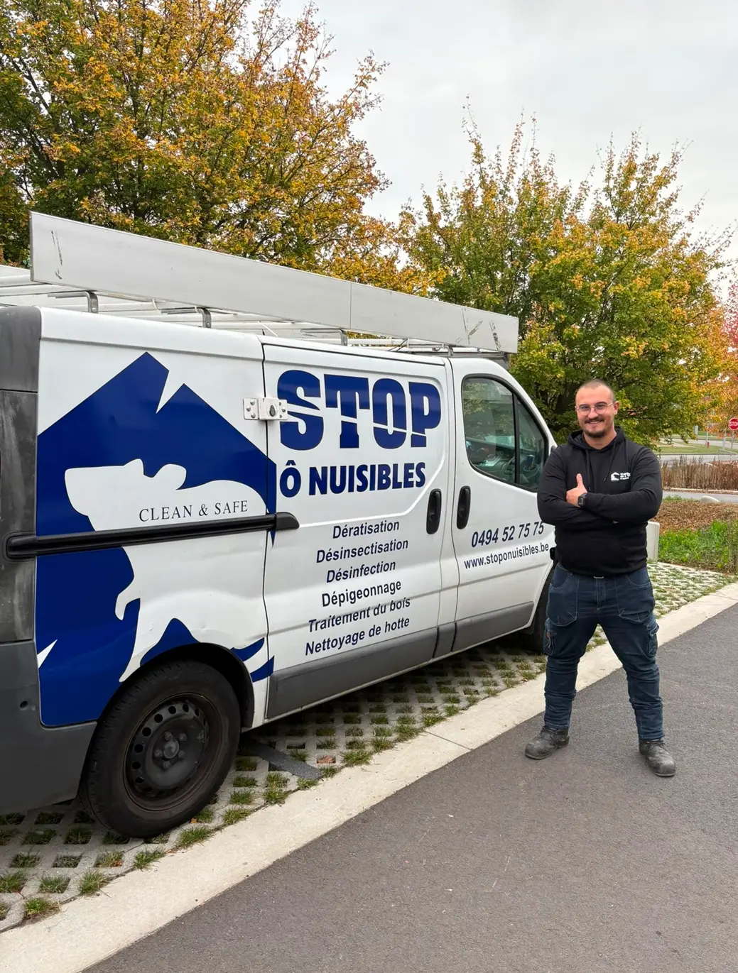 Stop O Nuisibles, entreprise familiale de lutte contre les nuisibles en Belgique