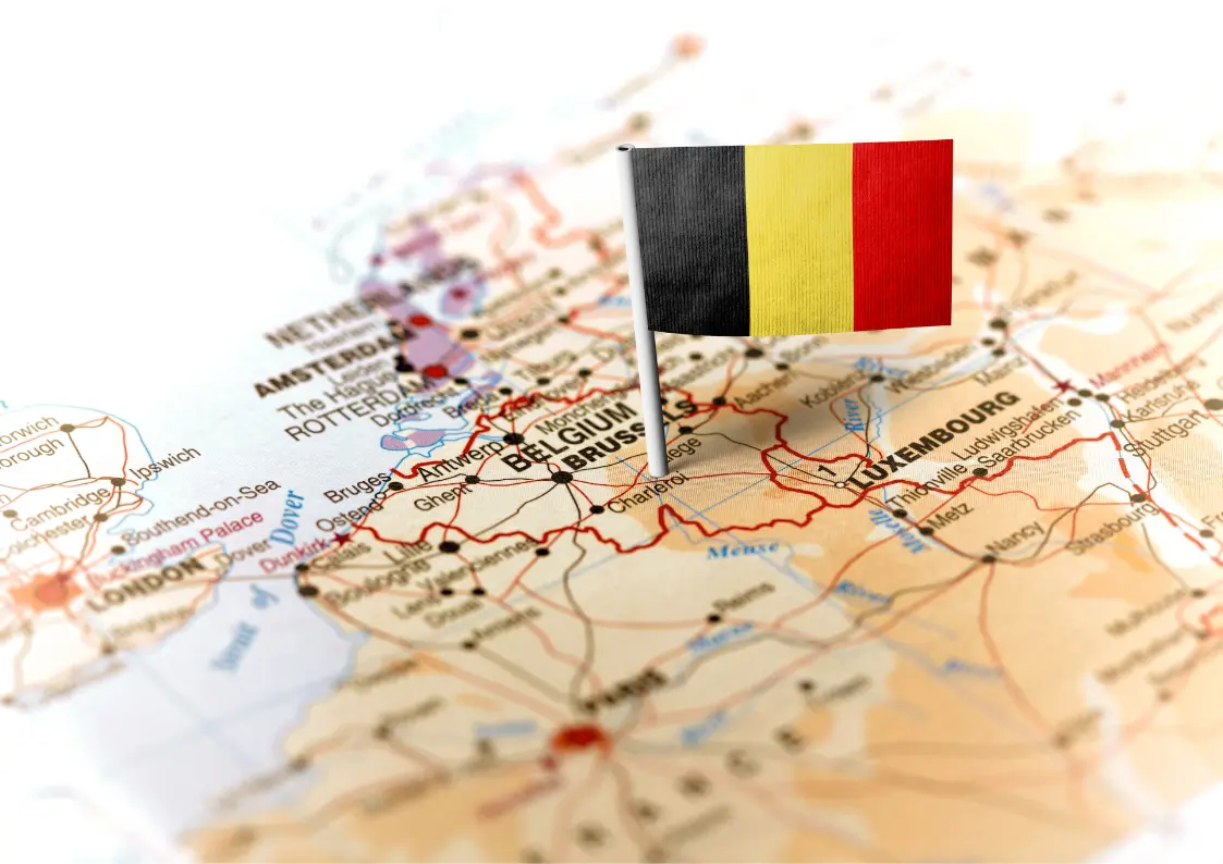 Zone d’intervention de Stop O Nuisibles en Belgique
